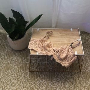 Victoria Secret Victoria Secret Victoria Secret Lace Bra Nude Color